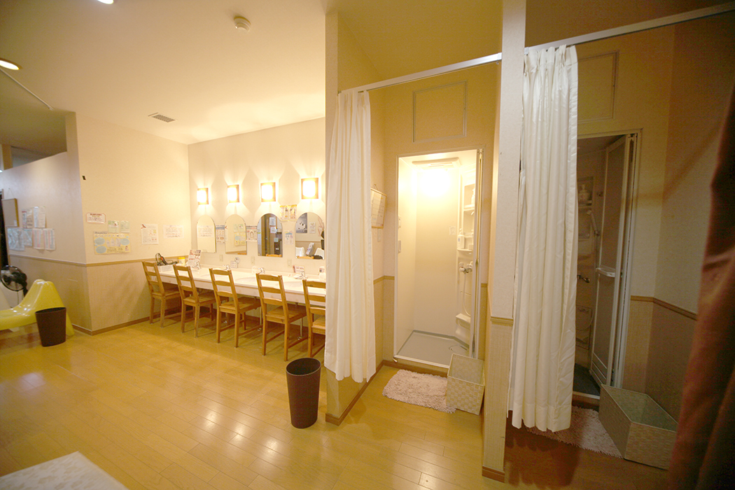 パウダールーム完備